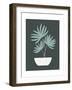 Farmhouse Potted Palm 4-null-Framed Art Print