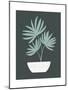 Farmhouse Potted Palm 4-null-Mounted Art Print