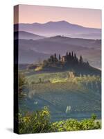 Farmhouse, Val D' Orcia, Tuscany, Italy-Doug Pearson-Stretched Canvas