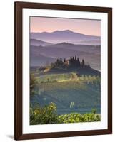 Farmhouse, Val D' Orcia, Tuscany, Italy-Doug Pearson-Framed Photographic Print