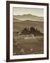 Farmhouse, Val D' Orcia, Tuscany, Italy-Doug Pearson-Framed Photographic Print