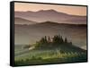 Farmhouse, Val D' Orcia, Tuscany, Italy-Doug Pearson-Framed Stretched Canvas