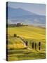 Farmhouse, Val D' Orcia, Tuscany, Italy-Doug Pearson-Stretched Canvas