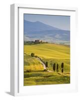 Farmhouse, Val D' Orcia, Tuscany, Italy-Doug Pearson-Framed Photographic Print