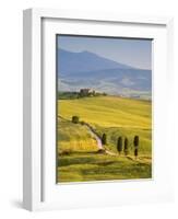 Farmhouse, Val D' Orcia, Tuscany, Italy-Doug Pearson-Framed Photographic Print