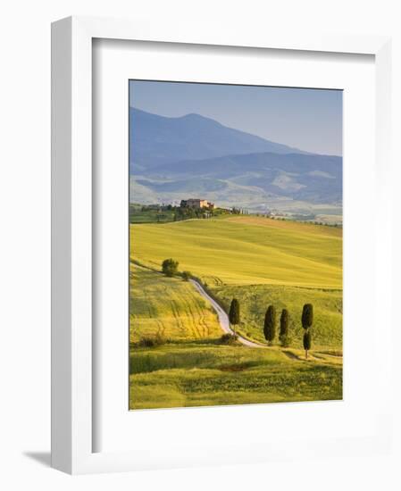 Farmhouse, Val D' Orcia, Tuscany, Italy-Doug Pearson-Framed Photographic Print