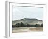 Farmhouse View II-null-Framed Art Print