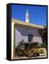Farmhouse with Cart and Chimney, Silves, Algarve, Portugal-Tom Teegan-Framed Stretched Canvas