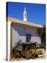 Farmhouse with Cart and Chimney, Silves, Algarve, Portugal-Tom Teegan-Stretched Canvas