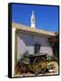 Farmhouse with Cart and Chimney, Silves, Algarve, Portugal-Tom Teegan-Framed Stretched Canvas