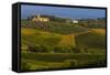 Farmhouse with Chapel. Tuscany, Italy-Tom Norring-Framed Stretched Canvas