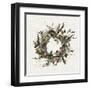 Farmhouse Wreath I-null-Framed Art Print