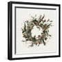 Farmhouse Wreath I-null-Framed Art Print