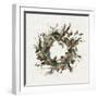 Farmhouse Wreath I-null-Framed Art Print