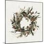 Farmhouse Wreath I-null-Mounted Art Print