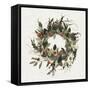 Farmhouse Wreath II-null-Framed Stretched Canvas