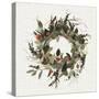 Farmhouse Wreath II-null-Stretched Canvas