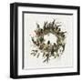 Farmhouse Wreath II-null-Framed Art Print