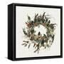 Farmhouse Wreath II-null-Framed Stretched Canvas