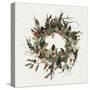 Farmhouse Wreath II-null-Stretched Canvas