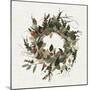 Farmhouse Wreath II-null-Mounted Art Print