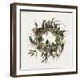 Farmhouse Wreath II-Emma Scarvey-Framed Art Print