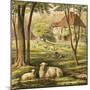 Farmhouse-English-Mounted Giclee Print
