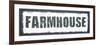 Farmhouse-ALI Chris-Framed Giclee Print