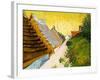 Farmhouses at Saintes-Maries, June 1888-Vincent van Gogh-Framed Giclee Print