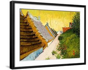 Farmhouses at Saintes-Maries, June 1888-Vincent van Gogh-Framed Giclee Print