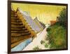 Farmhouses at Saintes-Maries, June 1888-Vincent van Gogh-Framed Giclee Print