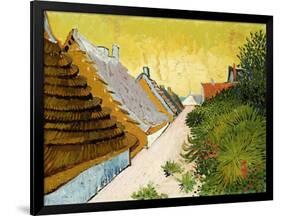 Farmhouses at Saintes-Maries, June 1888-Vincent van Gogh-Framed Giclee Print