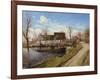 Farmhouses in Baldersbronde-Laurits Andersen Ring-Framed Giclee Print