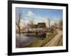 Farmhouses in Baldersbronde-Laurits Andersen Ring-Framed Giclee Print