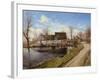 Farmhouses in Baldersbronde-Laurits Andersen Ring-Framed Giclee Print