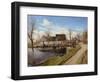 Farmhouses in Baldersbronde-Laurits Andersen Ring-Framed Premium Giclee Print