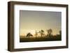 Farmhouses in Sicking at Sundown, Austria, Desselbrunn-Volker Preusser-Framed Photographic Print