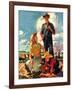 "Farming Family,"April 1, 1943-George Rapp-Framed Giclee Print