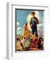 "Farming Family,"April 1, 1943-George Rapp-Framed Premium Giclee Print