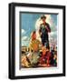 "Farming Family,"April 1, 1943-George Rapp-Framed Giclee Print