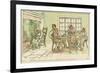 Farming Family Dine-Eugene Courboin-Framed Premium Giclee Print