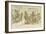 Farming Family Dine-Eugene Courboin-Framed Art Print