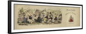 Farming for Ladies-John Leech-Framed Giclee Print