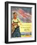 "Farming for the War Effort,"June 1, 1945-Benton Clark-Framed Giclee Print