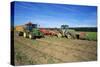 Farming Harvesting Potatoes-null-Stretched Canvas