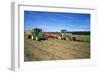 Farming Harvesting Potatoes-null-Framed Photographic Print