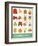 Farming Icons Set-elfivetrov-Framed Art Print