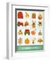 Farming Icons Set-elfivetrov-Framed Art Print