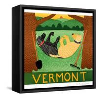 Farming Is Hard  Work Vermont-Stephen Huneck-Framed Stretched Canvas