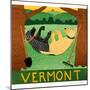Farming Is Hard  Work Vermont-Stephen Huneck-Mounted Giclee Print
